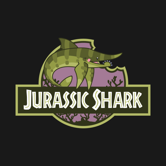 Jurassic Shark - Sarcoprion shark by bytesizetreasure