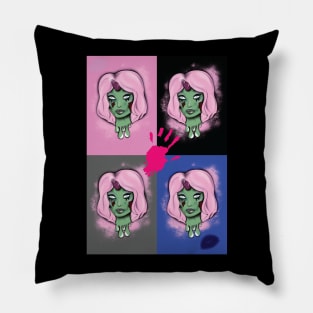 Pop Art Zombies Pillow