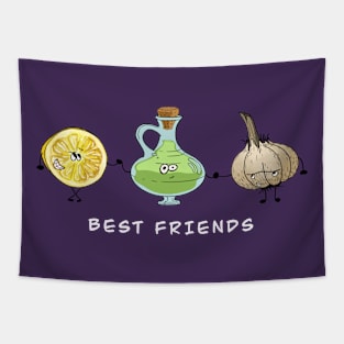 Best Friend's Food Tapestry