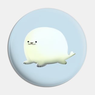 rotund baby seal Pin