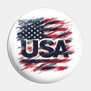 Usa Flag Pin