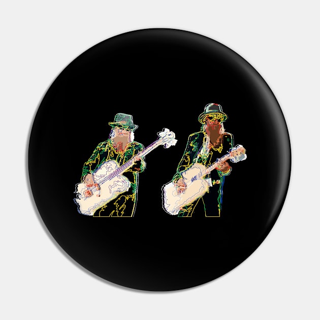 ZZ Top #4 Pin by corekah