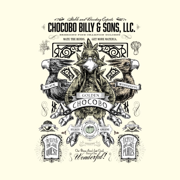 Chocobo Billy and Sons LLC by barrettbiggers