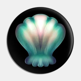 Mermaid Clamshell Pin