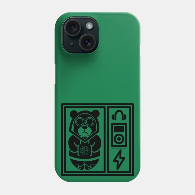 GEEK BEAR: MUSIC Phone Case by cholesterolmind