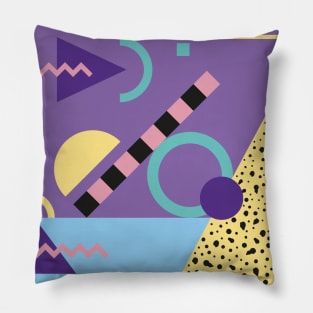 Memphis Pattern 37 / 80s Retro Pillow