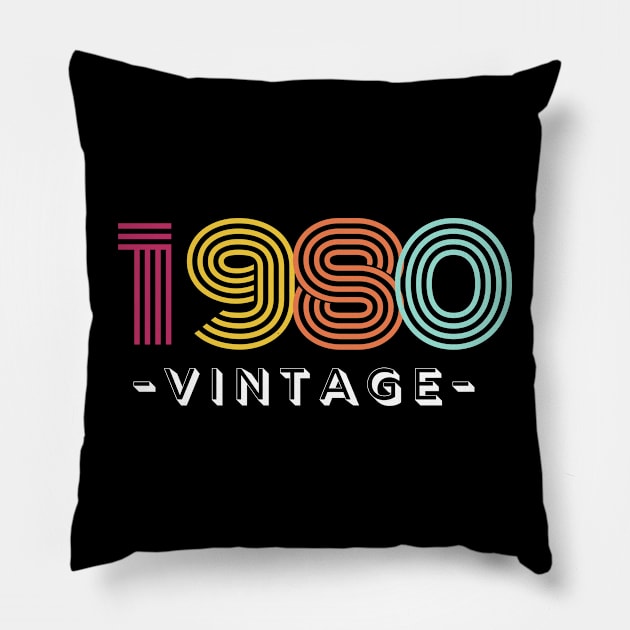 1980 Vintage Pillow by Deisgns by A B Clark 