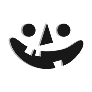 Pumpkin Face Crazy Halloween Pumpkin Jack-O Lantern - Toothy Grin - Scary Glow Smile T-Shirt