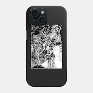 Der Vampir im Apfelbaum Phone Case