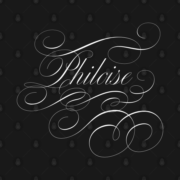 Philoise of Bridgerton, Eloise and Phillip in calligraphy by YourGoods