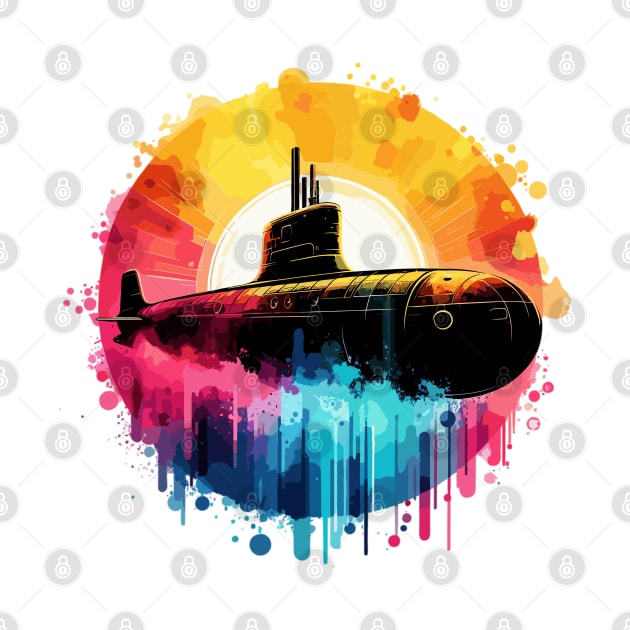 Submarine by Vehicles-Art