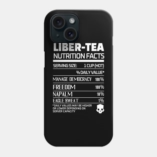 Helldivers 2 'Liber-tea' Nutrition Phone Case