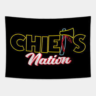 Chiefs Nation Tapestry