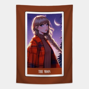 the moon - swiftie tarot card Tapestry