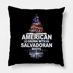 Christmas Tree  American Grown With Salvadoran Roots - Gift for Salvadoran From El Salvador Pillow