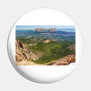 Pikes Peak Colorado Pin