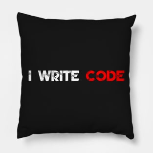 I write code Pillow