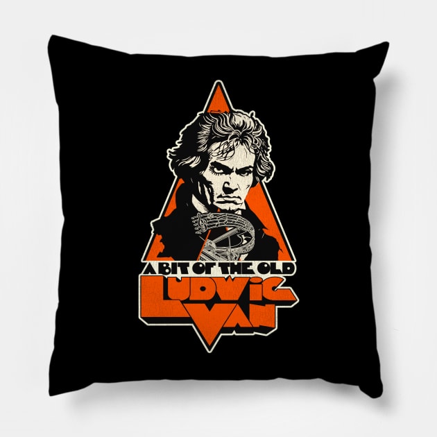 A Bit Of The Old Ludwig Van Pillow by darklordpug