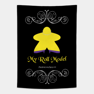 Roll Model, yellow, dark Tapestry