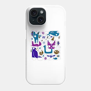 Night Creature Collage Phone Case