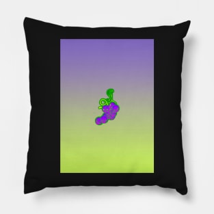 Grape Skulls Pillow