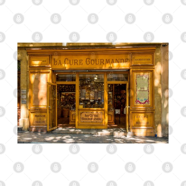 Confectioner's shop, Aix-en-Provence by mbangert