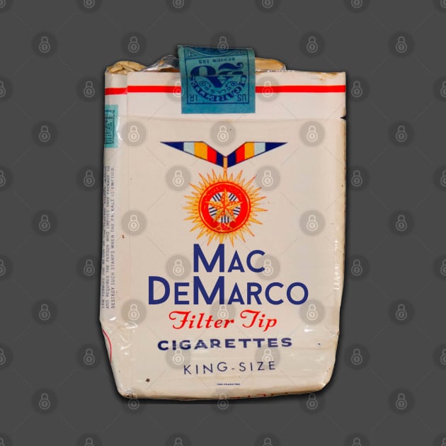 Mac DeMarco Vintage Cigarette Pack by chilangopride