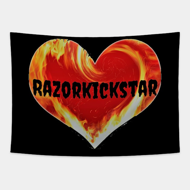 Razorkickstar Gamer Tapestry by jennifersoldner