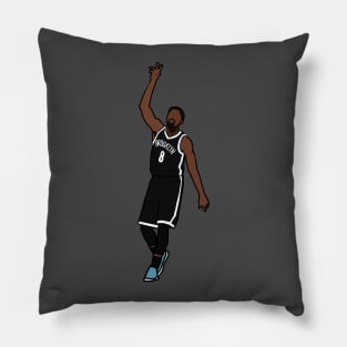 Spencer Dinwiddie 3 Point Celebration - Brooklyn Nets Pillow