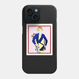 1928 Golf Watercolour Phone Case