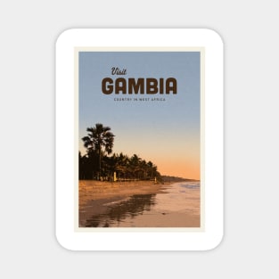 Visit Gambia Magnet