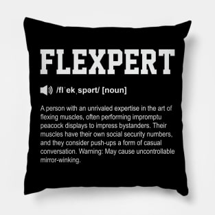 Flexpert Funny Dictionary Gym Meaning Pillow