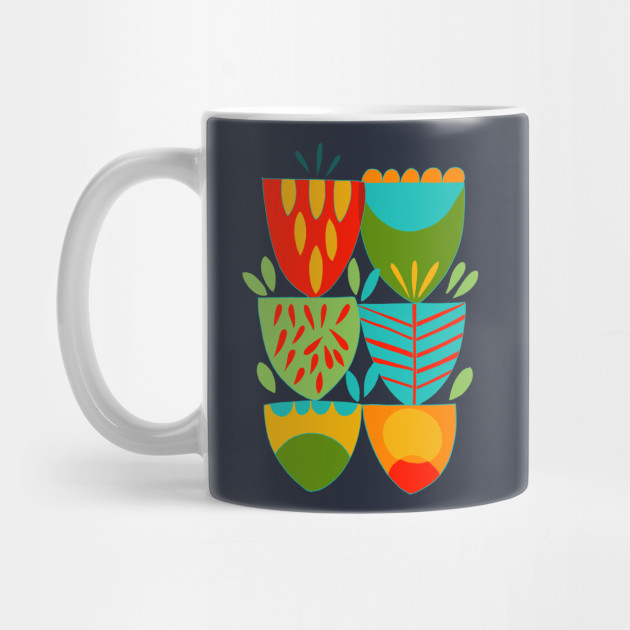 Folklore Flowers Pattern Design