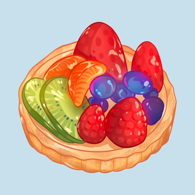 Fruit Tart by Claire Lin
