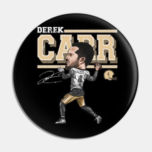 Derek Carr New Orleans Cartoon Pin