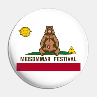 Midsommar Festival Flag Pin