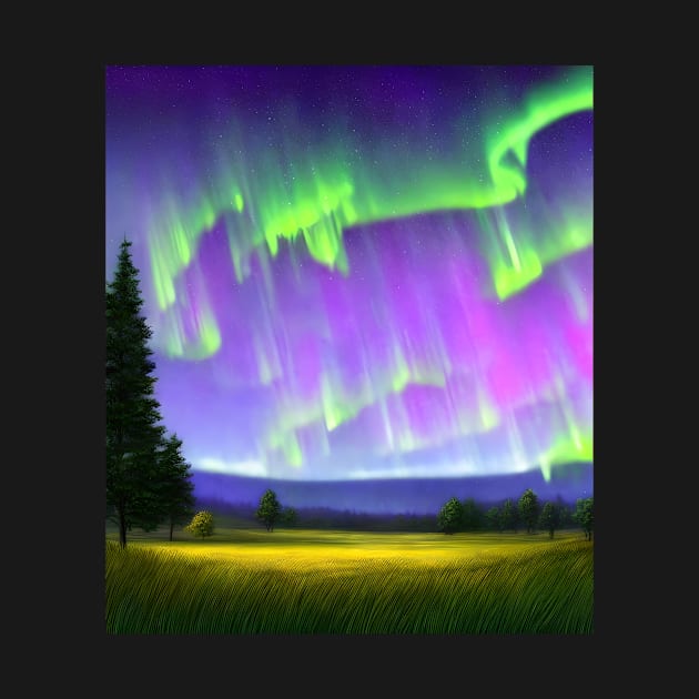 Aurora Field by Fantasyscape