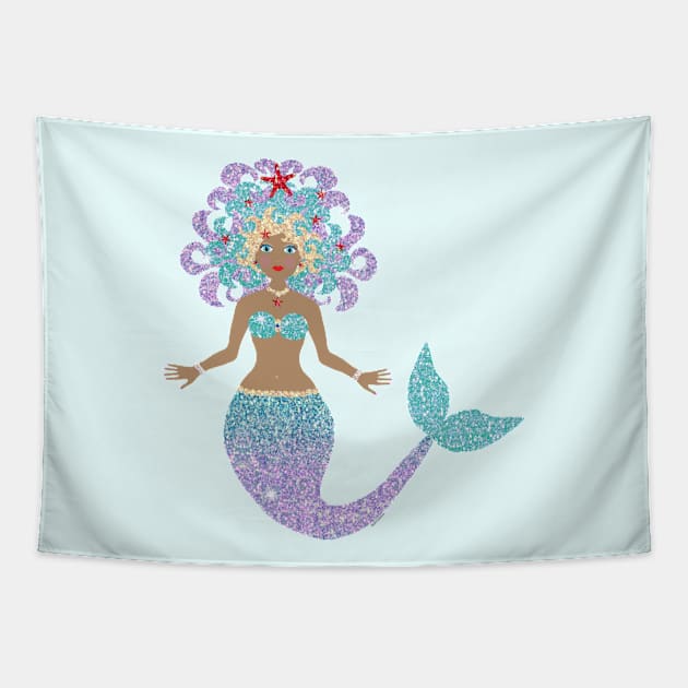 Mermaid Tapestry by Rosemarie Guieb Designs