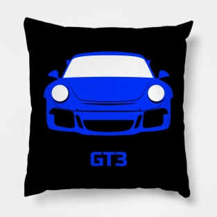 Porsche 911 GT3 Sapphire Blue PTS Pillow