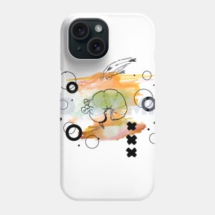 Abstract fantasy collage Phone Case