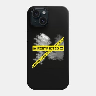 Restricted police line Phone Case
