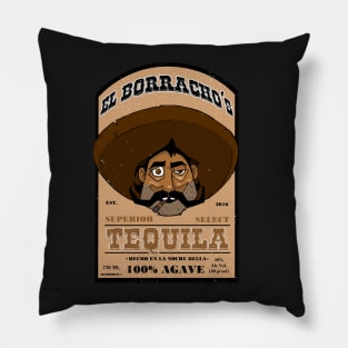 EL BORRACHO'S TEQUILA Pillow