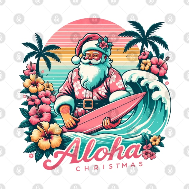 Hawaiian Santa by Chromatic Fusion Studio