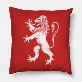 White Lion Rampant - Tall Pillow