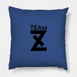 Blue lock anime black bold team z jersey merch Pillow