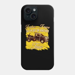 Funny Tow Truck driver gift Phone Case