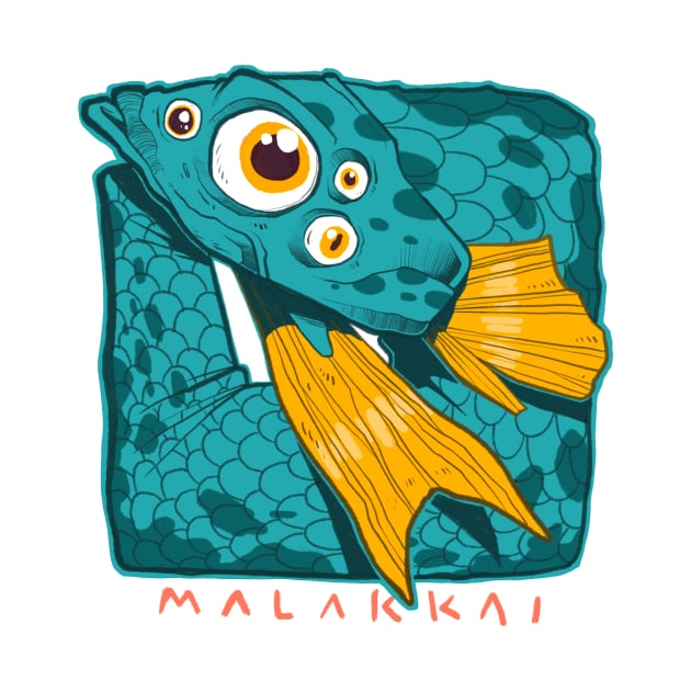 Malakkai fish by Isaac Malakkai