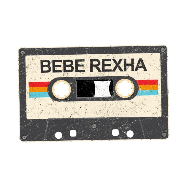 kurniamarga vintage cassette tape Bebe Rexha by kurniamarga.artisticcolorful