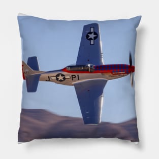 P-51D Mustang “Diamondback” Pillow