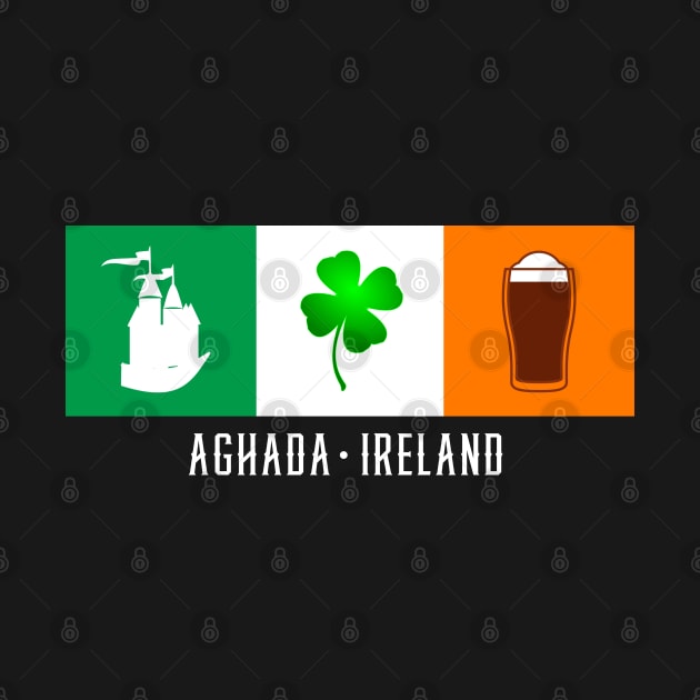 Aghada Ireland, Gaelic - Irish Flag by Eire